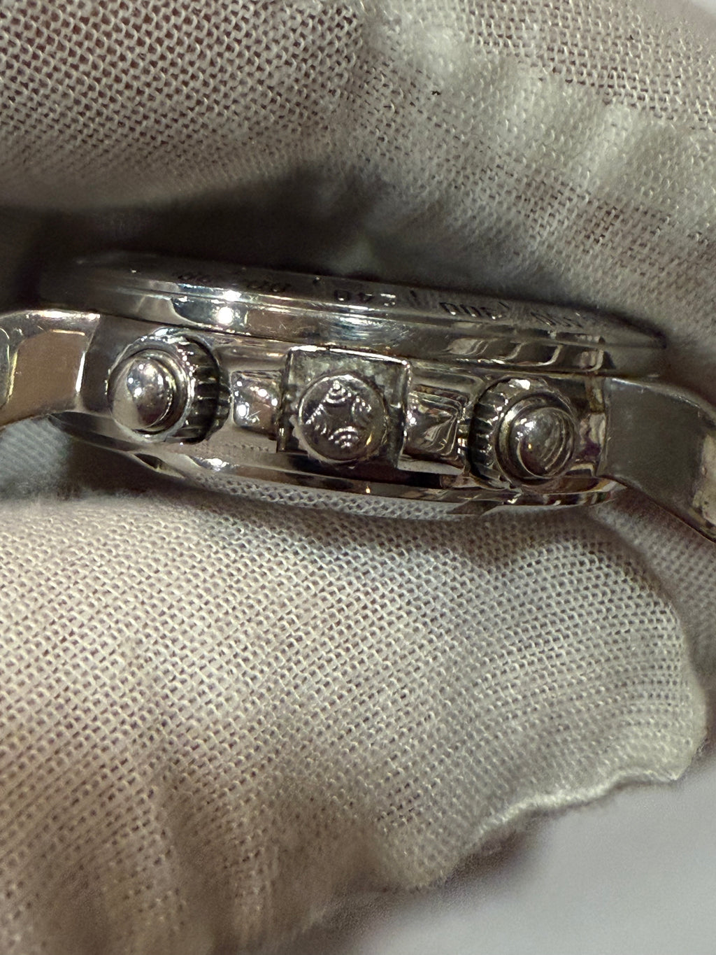 Zenith El Primero Rainbow – 40mm Stainless Steel Case (For Cal. 400) – Crown Damaged