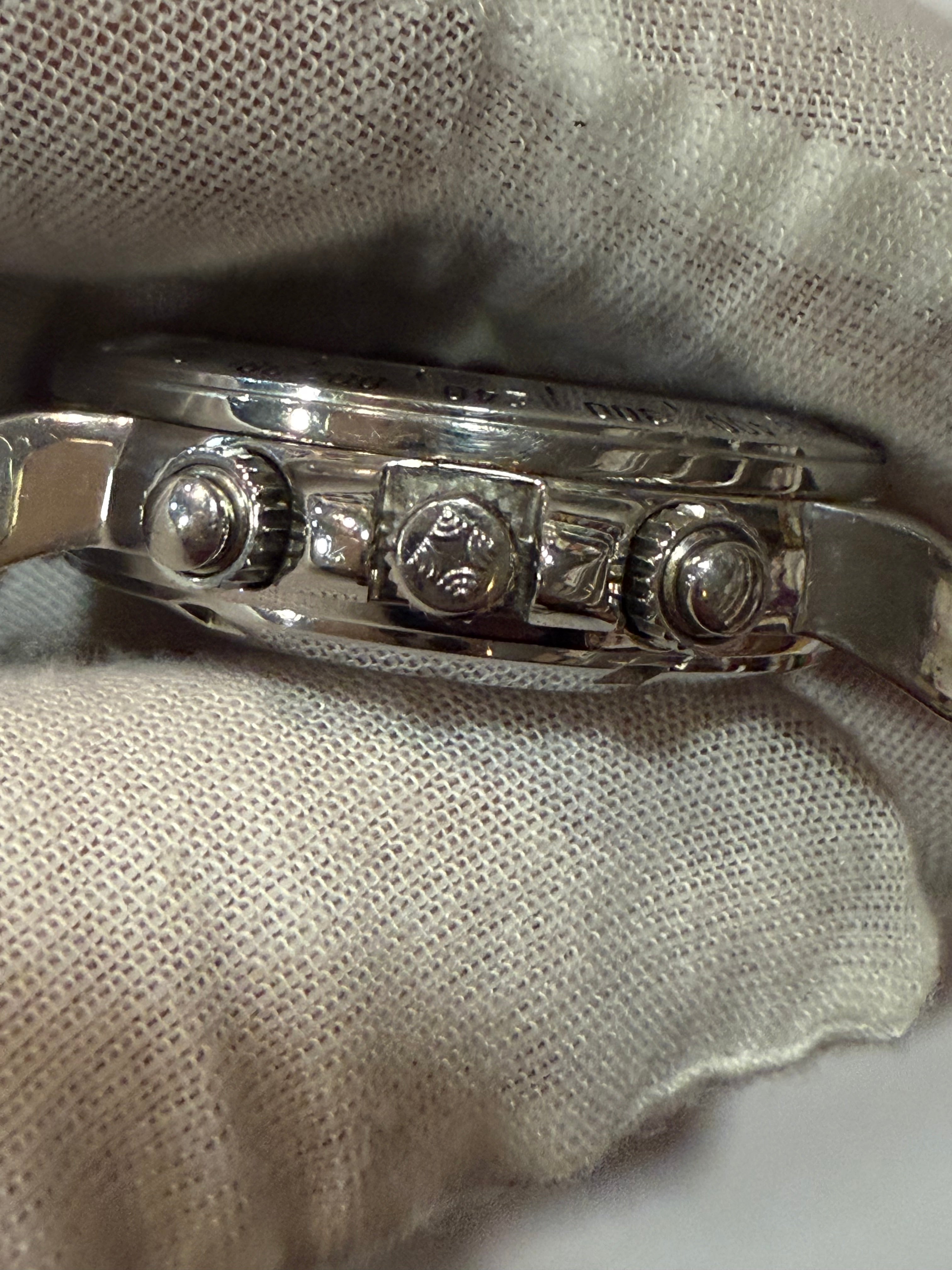 Zenith El Primero Rainbow – 40mm Stainless Steel Case (For Cal. 400) – Crown Damaged