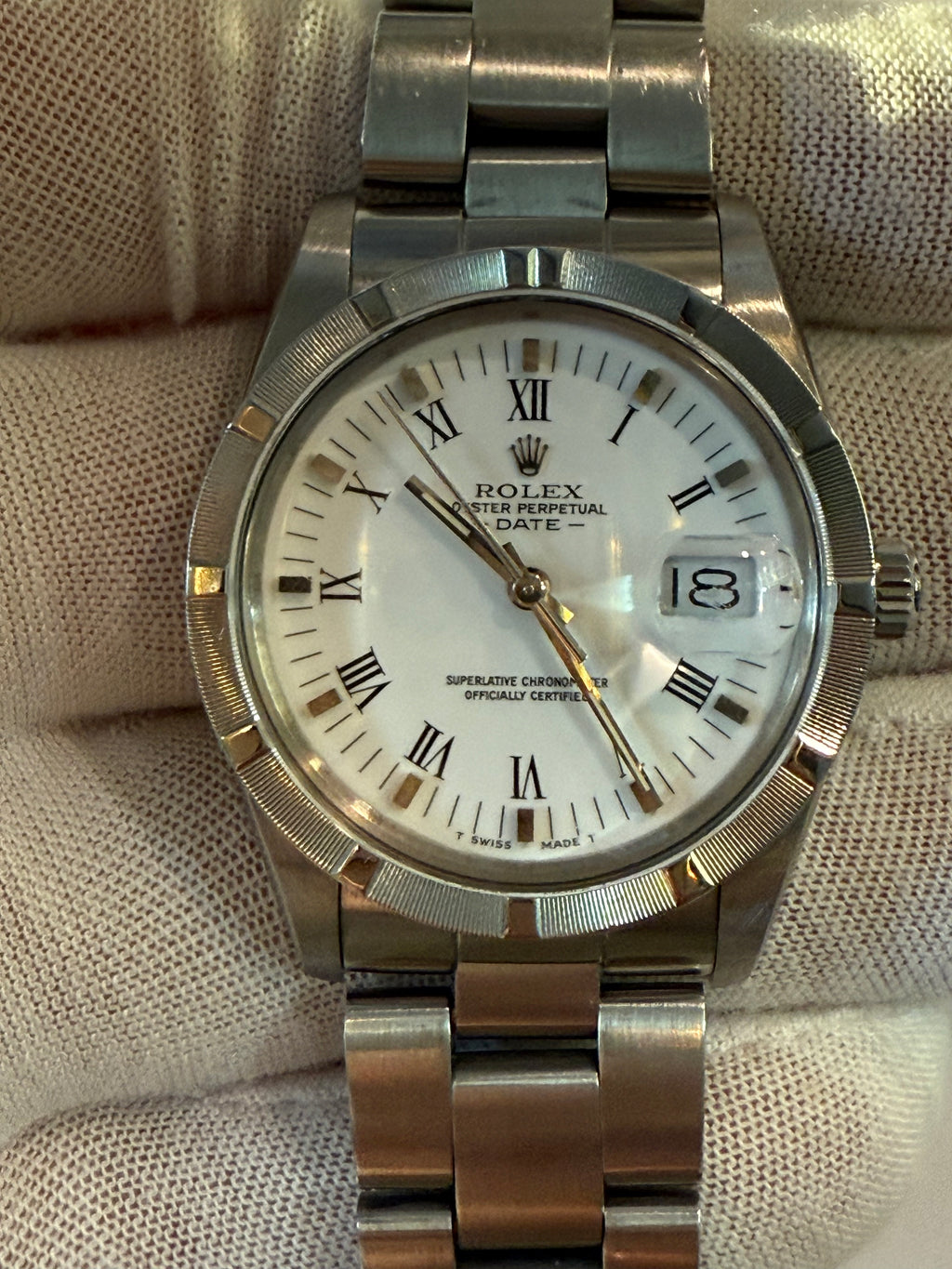 Rolex Oyster Date. Ref 15010. Caliber 3035. Work perfect condition.