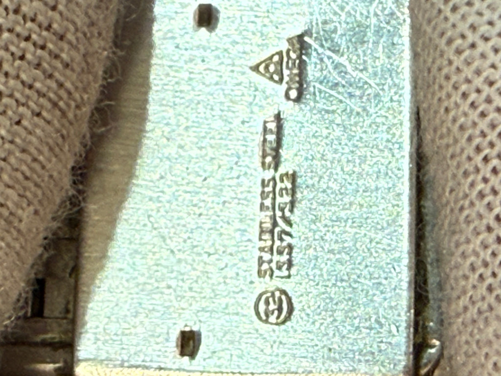 Omega De Ville Quartz – Vintage Stainless Steel Watch (For Parts or Repair)