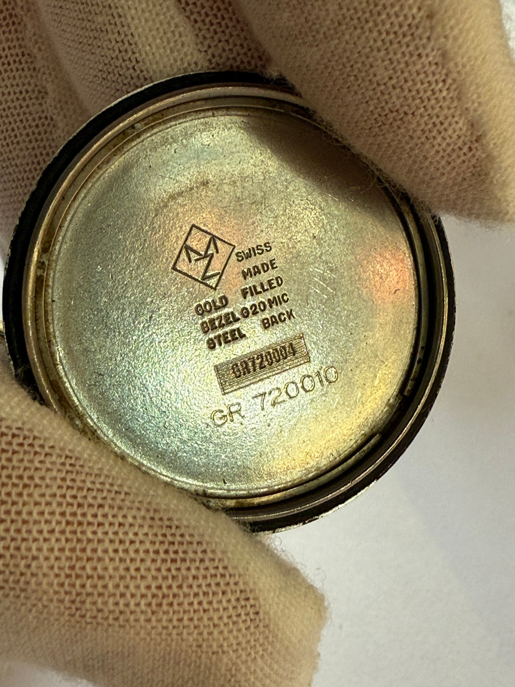 ZENITH 28800. Cal. 2562 Case 37mm. Manual with date. Work codition