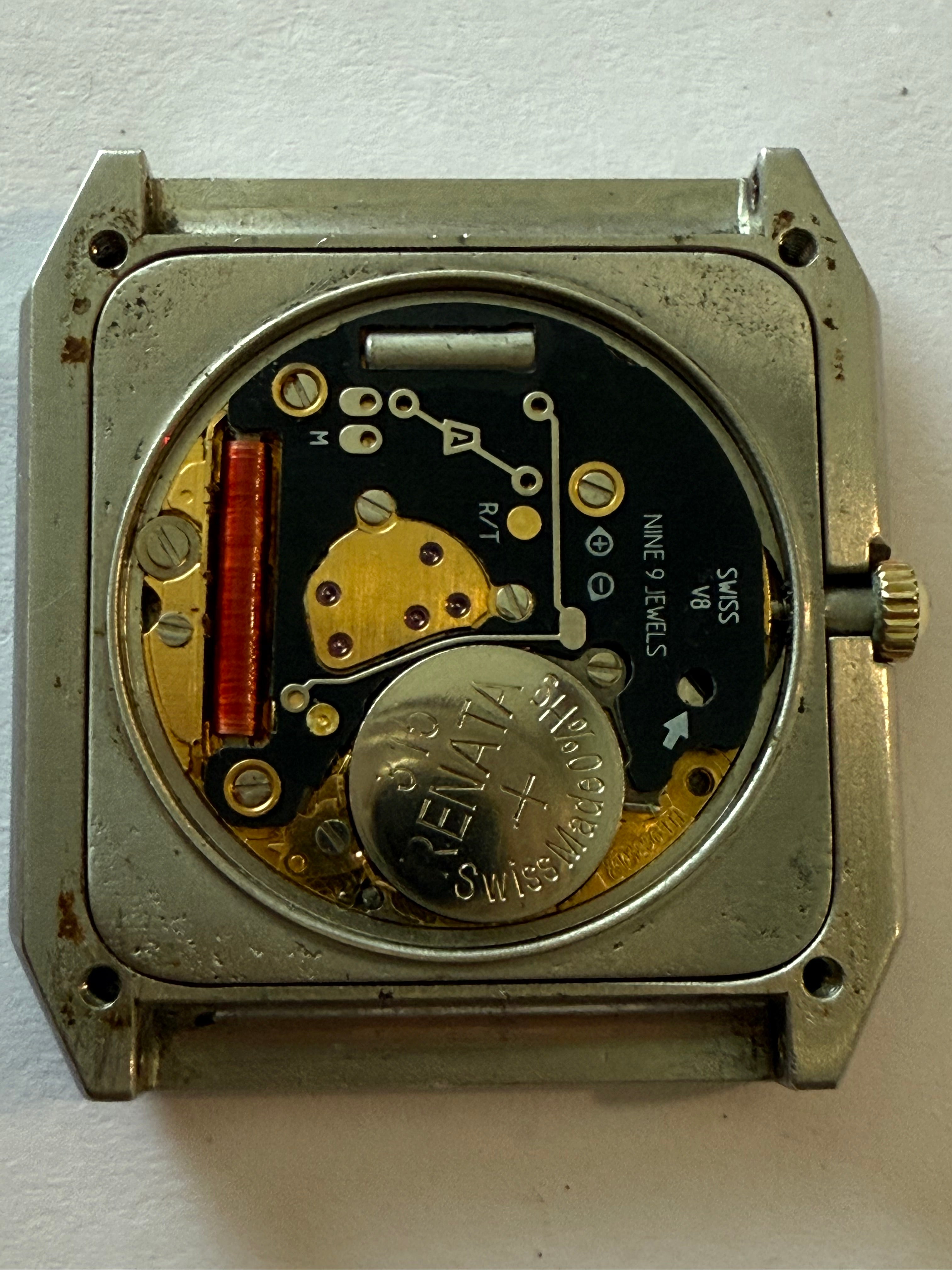 🕰️ RADO FLORENCE – QUARTZ • CASE + MOVEMENT • FOR PARTS