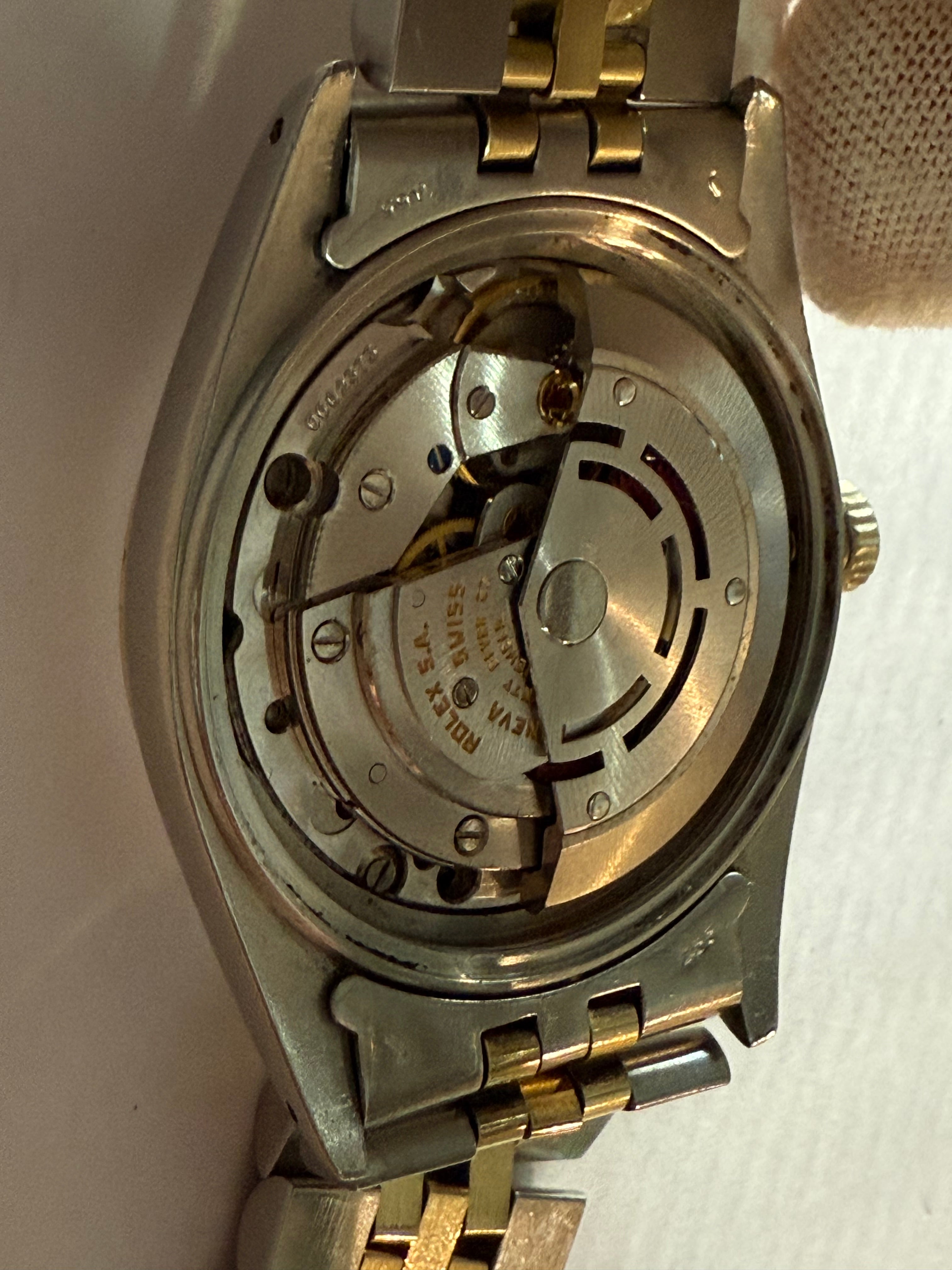 Pre-Oned. Rolex Datejust 16013 – 36mm Steel & 18k Yellow Gold – Automatic 👌⌚