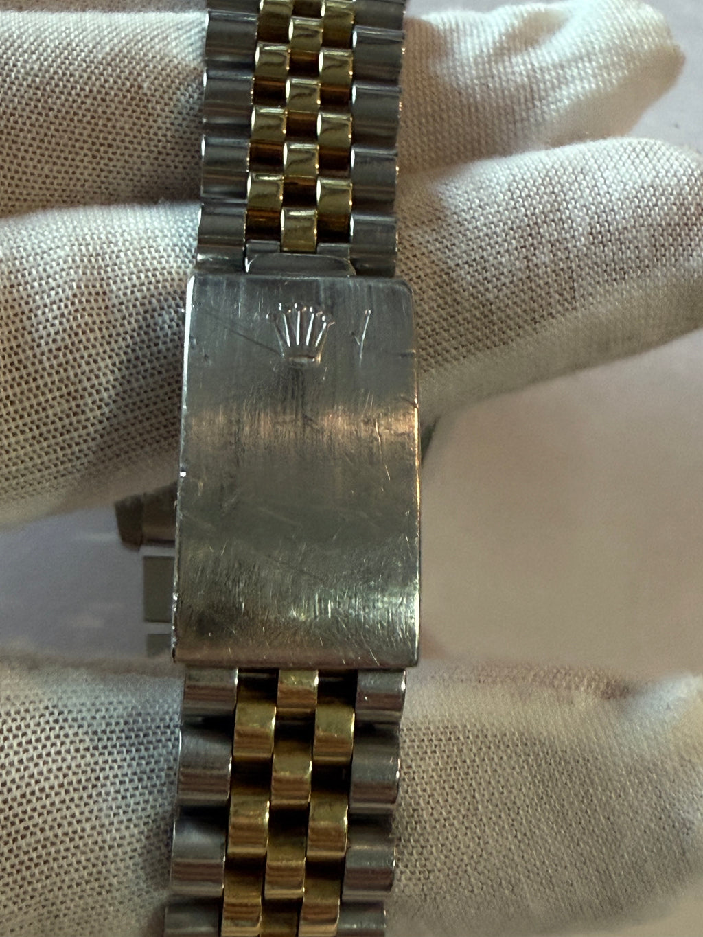 Pre-Oned. Rolex Datejust 16013 – 36mm Steel & 18k Yellow Gold – Automatic 👌⌚