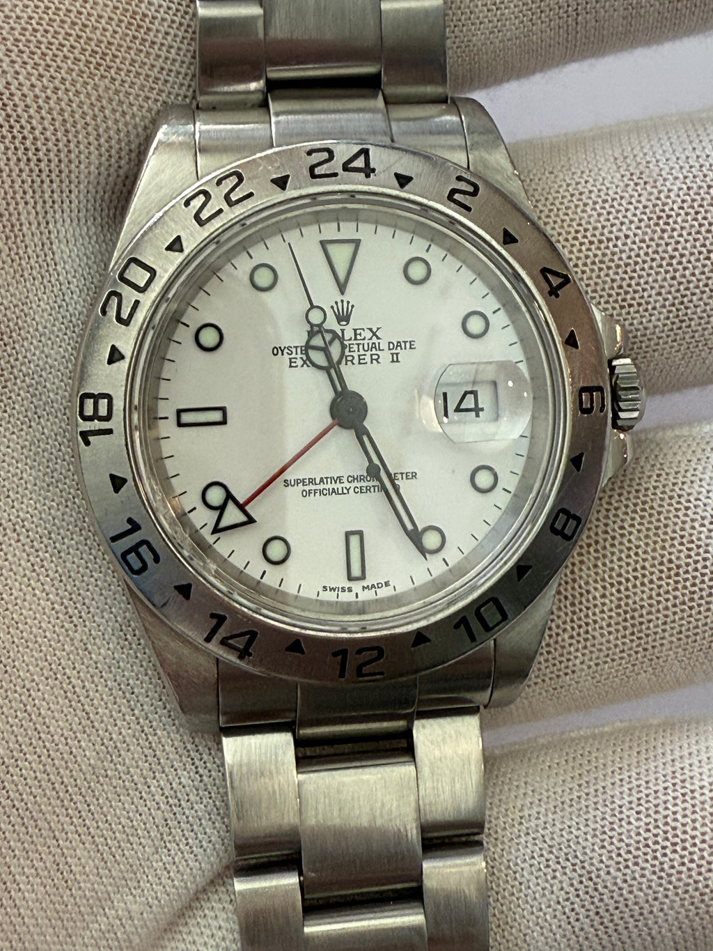 Rolex-Explorer-Ref-16570-cal-3186. Perfect Condition.