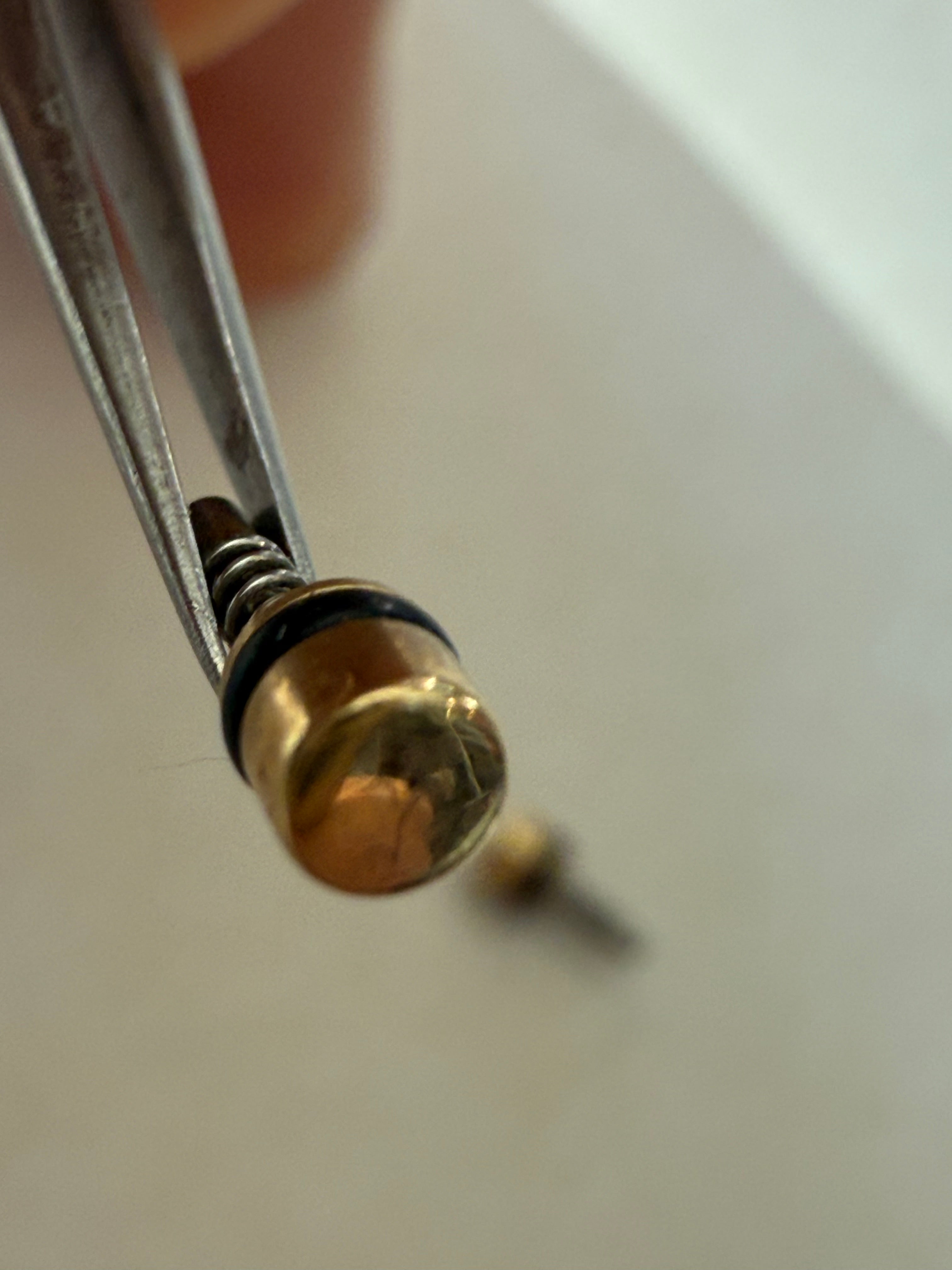 Chronograph Pushers (Set of 2) for Zenith El Primero – Ref. 95.0102.418 (Gold Tone)