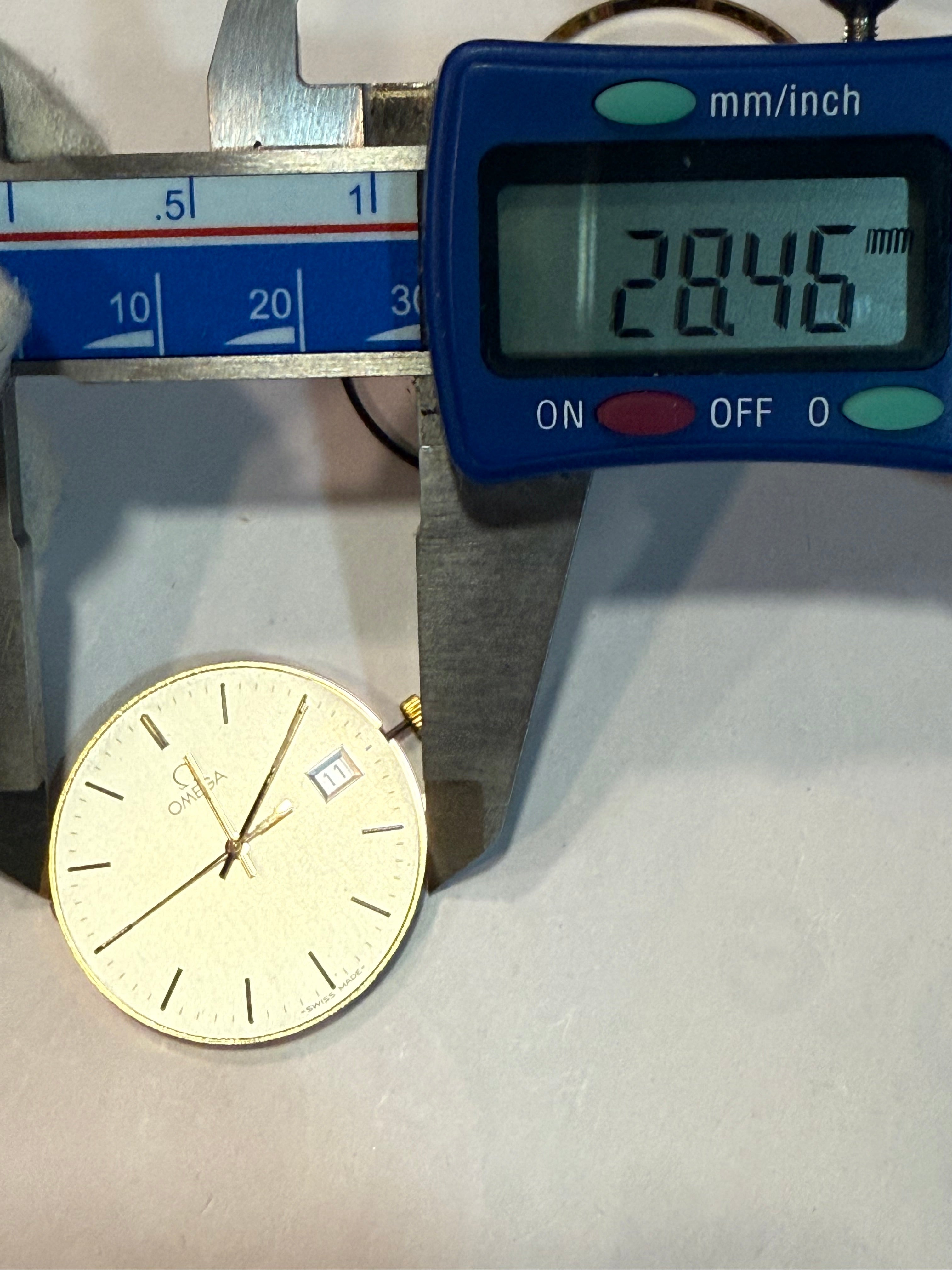 ✔ Omega Quartz Movement Copleted– Caliber 1430. Work