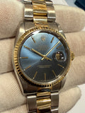 Rolex Datejust Ref. 16233 – Gold/Stainless Steel (1992) Case serial X
Excellent condition, fully functional and recently serviced.