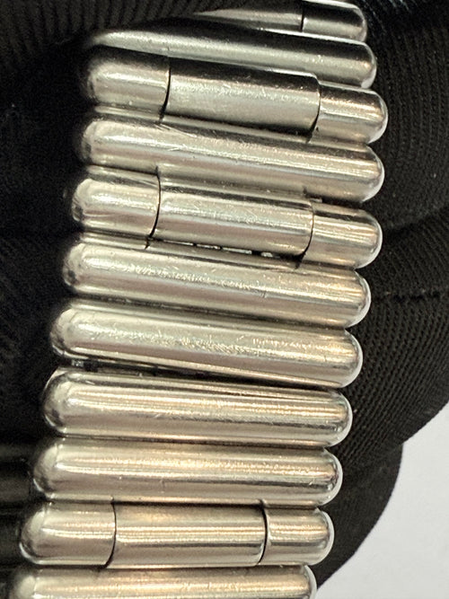 Breitling Rouleaux Bracelet 20mm Breitling Rouleaux (Bullet-Style) width, with authentic Breitling logo visible under magnification. Excellent condition and fully genuine.