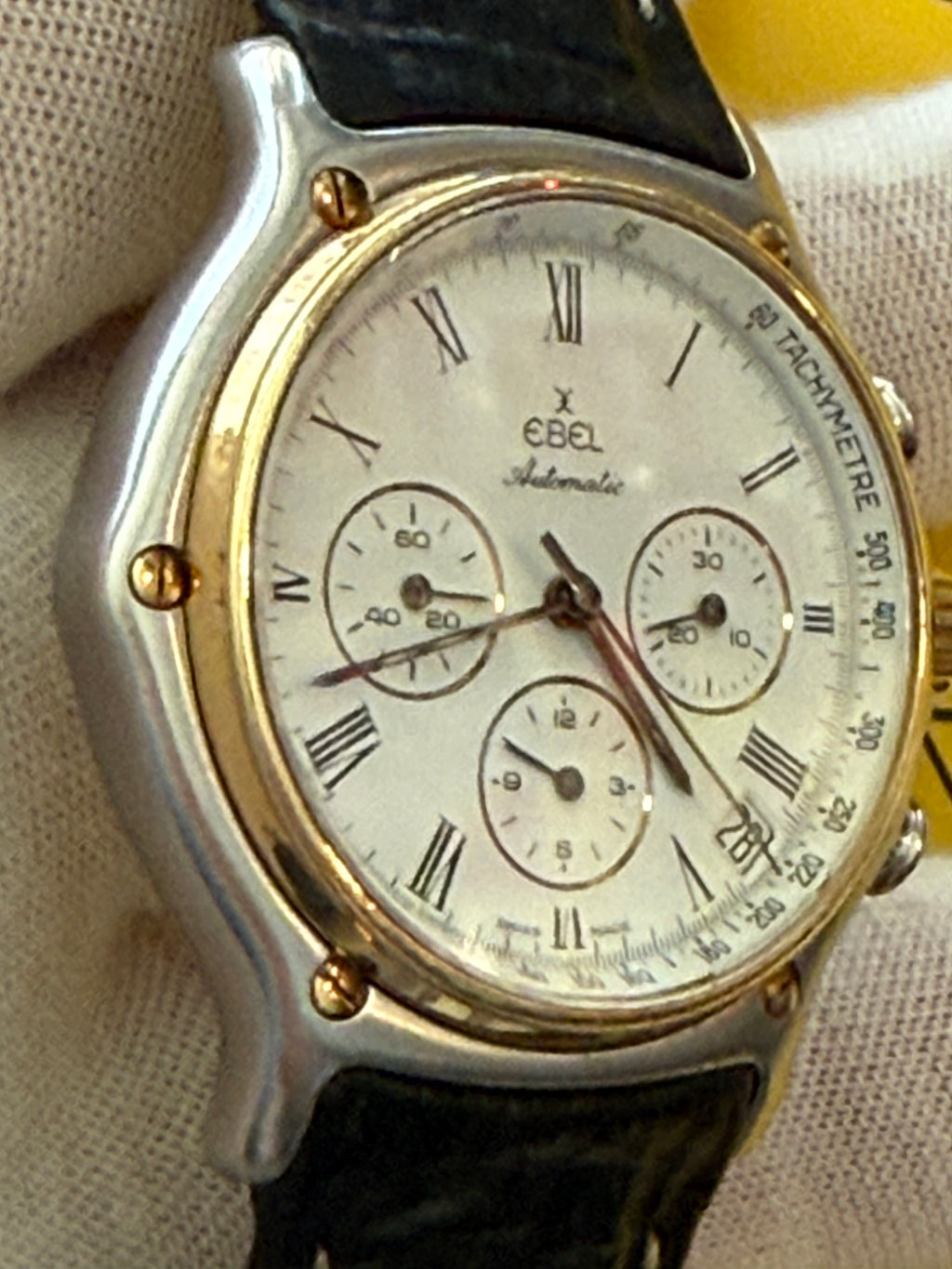 Pre-Owned. EL Primero. Chronograph Automatic. Case gold & steel. 👌⌚