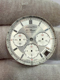 Zenith El Primero Dial – Original Silver Chronograph Dial for Caliber 400 | Fits A.C. 04.0461.400 Case (Rainbow Model)