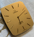 Original Omega Quartz Movement Cal. 1362 with gold-tone dial and hands. Fully functional, Nov30_21:28