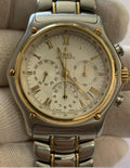 Pre-Owend. EBEL 1911 Automatic Chronograph. Case gold & steel. Cal 137. 👌⌚