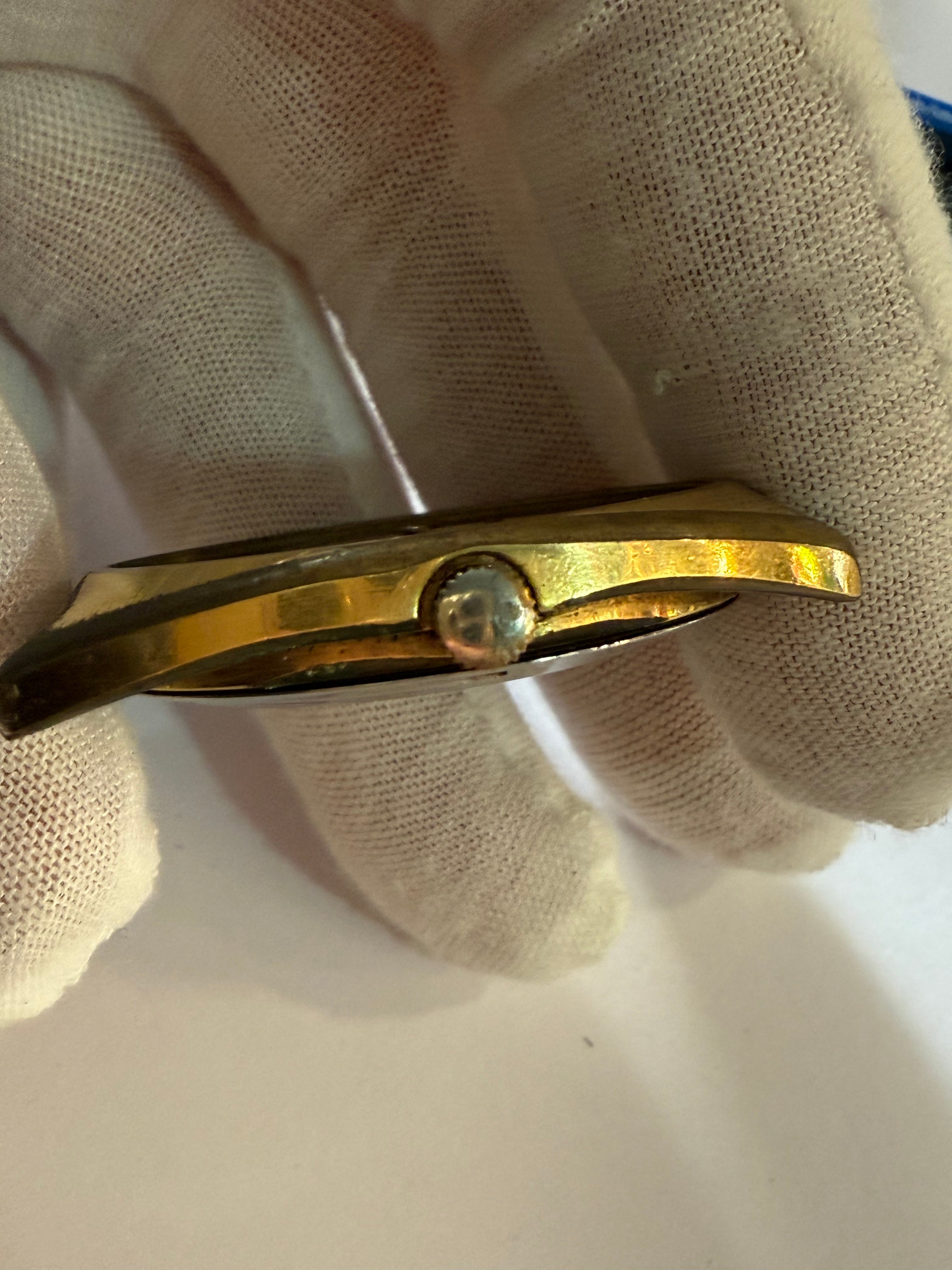 ZENITH 28800. Cal. 2562 Case 37mm. Manual with date. Work codition