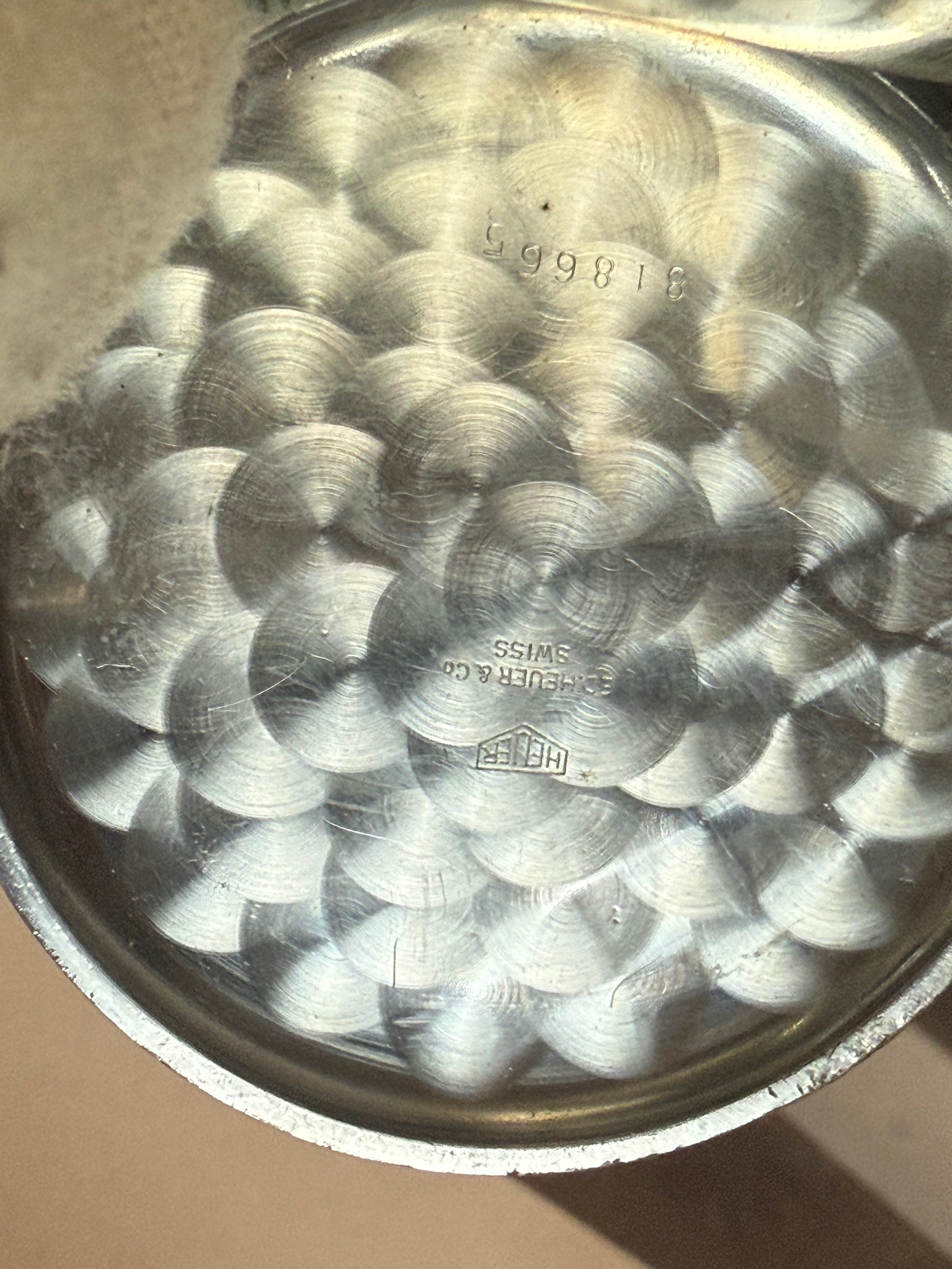 ⏱️ Pocket Chronometer Heuer Vintage Swiss Timepiece – Ref. 818665. Case 51mm