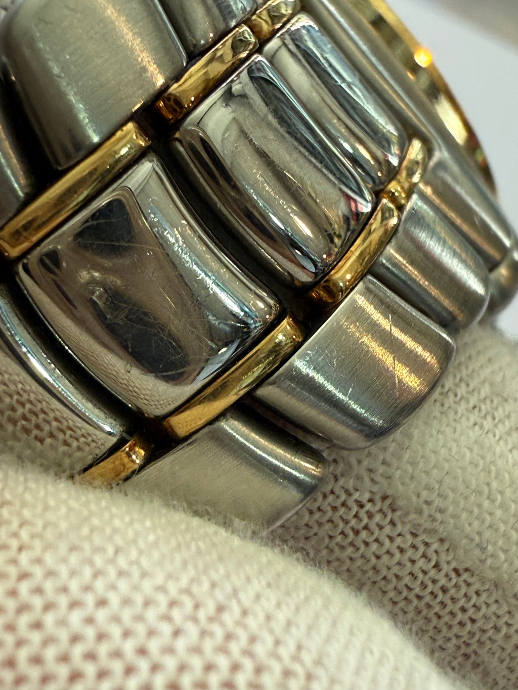 Pre-Owend. EBEL 1911 Automatic Chronograph. Case gold & steel. Cal 137. 👌⌚