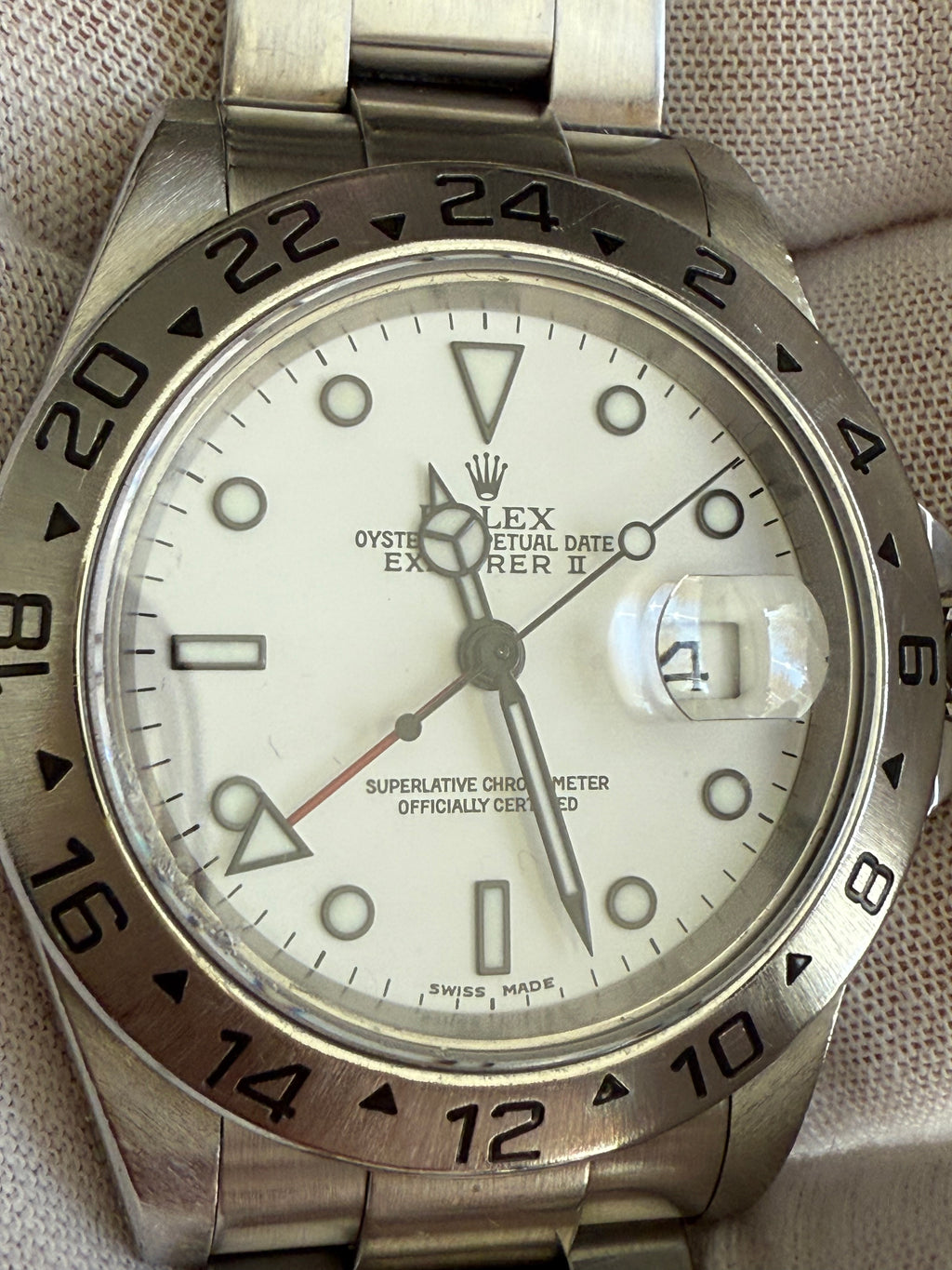 Rolex-Explorer-Ref-16570-cal-3186. Perfect Condition.