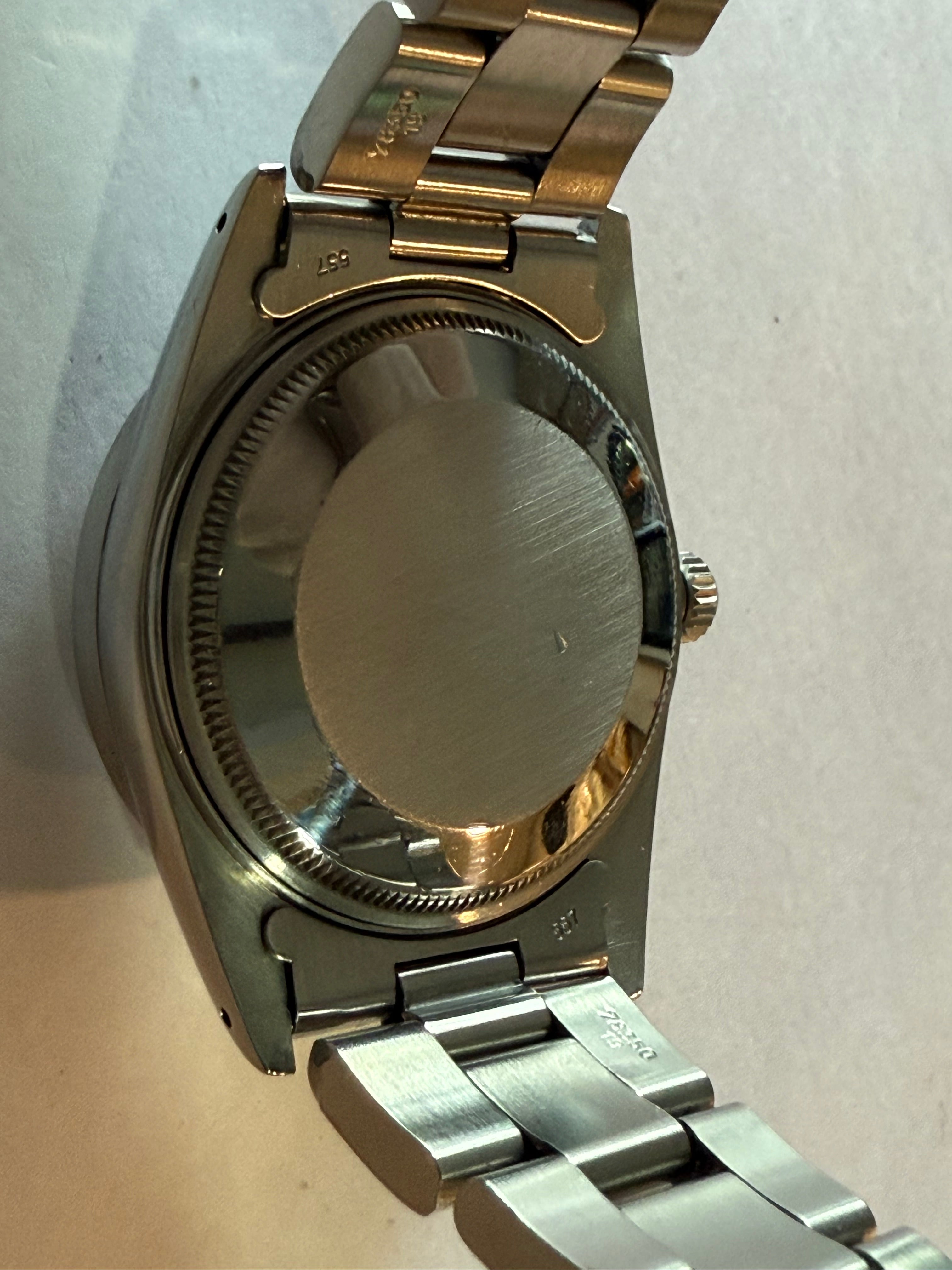 Pre-Oned. Rolex Datejust 16013 – 36mm Steel & 18k Yellow Gold – Automatic 👌⌚