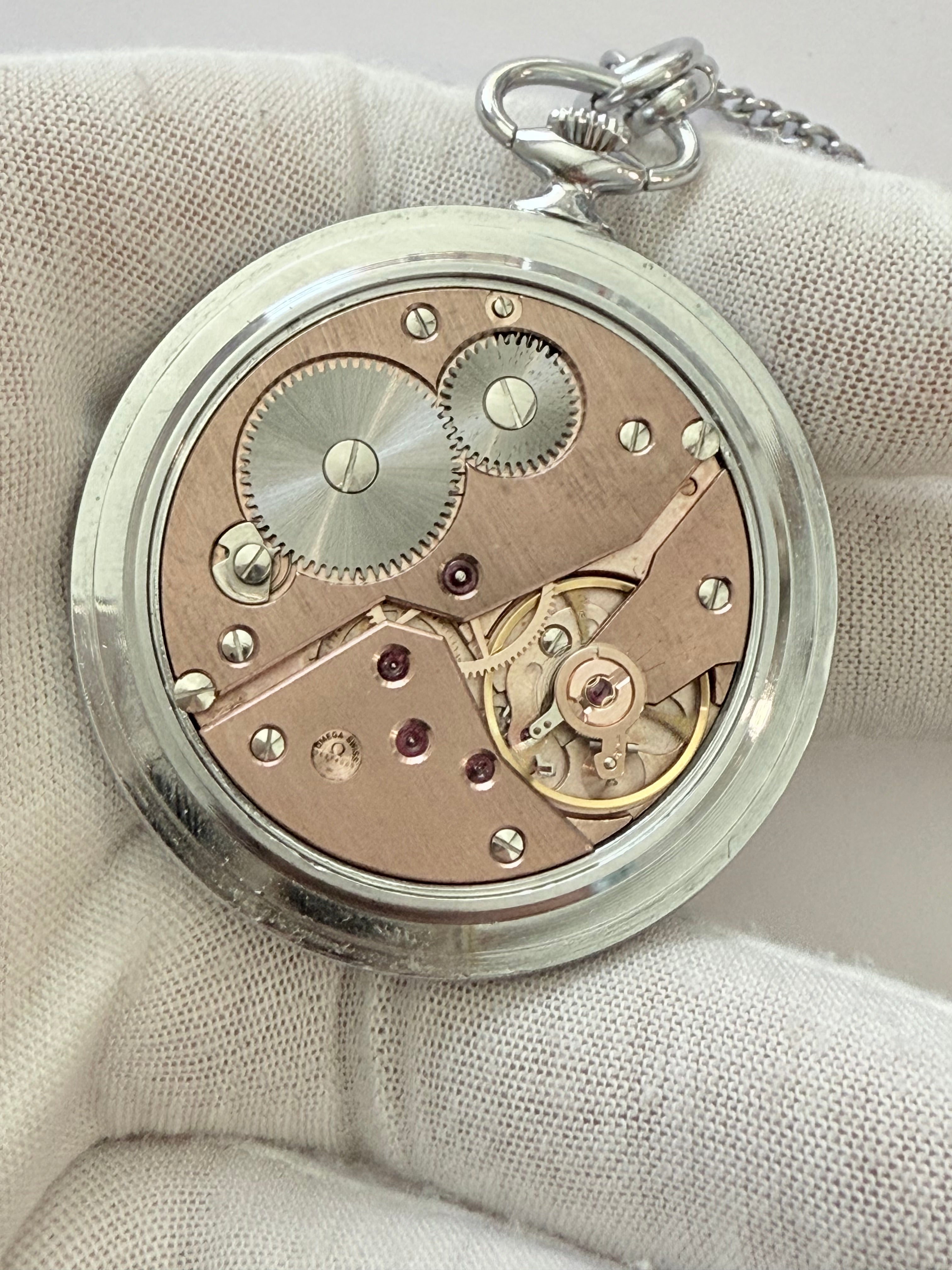 Omega-Pocket-case-48mm-yers 1990-Perfet Conditon. Work Perfect.