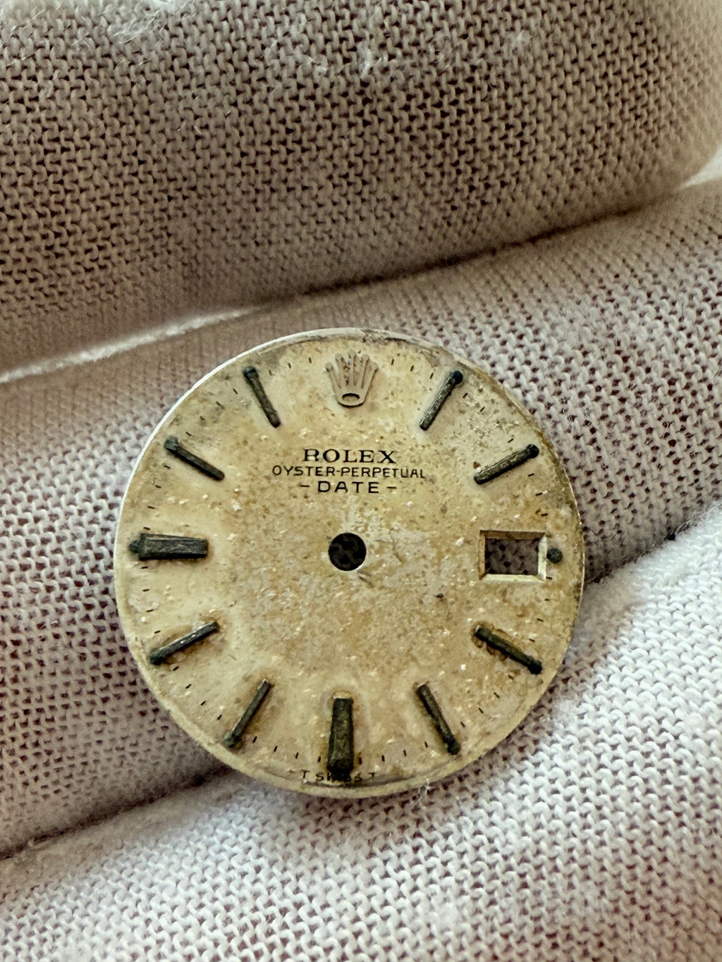For Part. Rolex Oyster Perpetual Date Dial – Calibre 1130 – Vintage Original