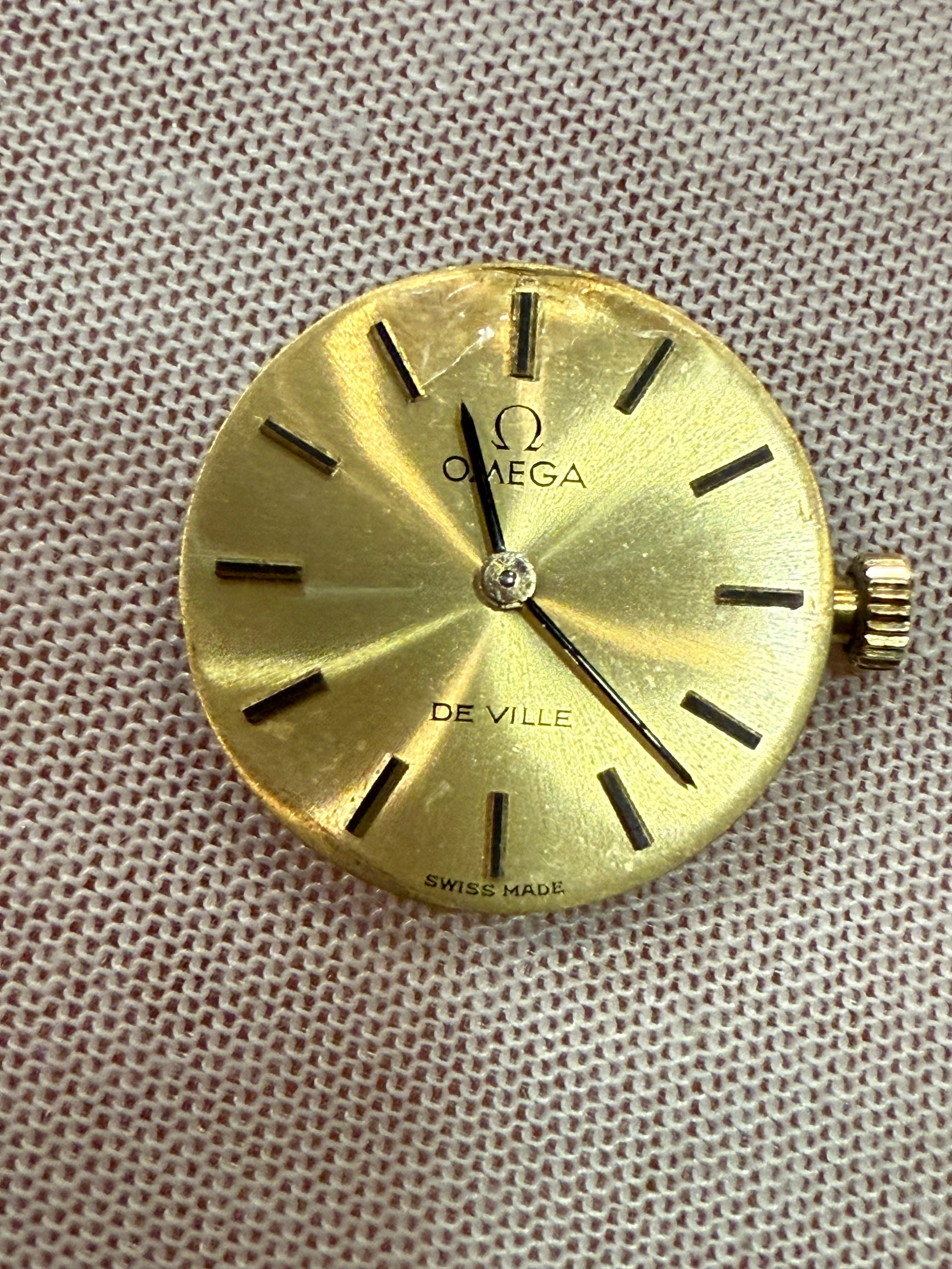 Omega De Ville Manual Movement – Cal. 620 – 17 Jewels – Serviced – Original Crown – Complete Set