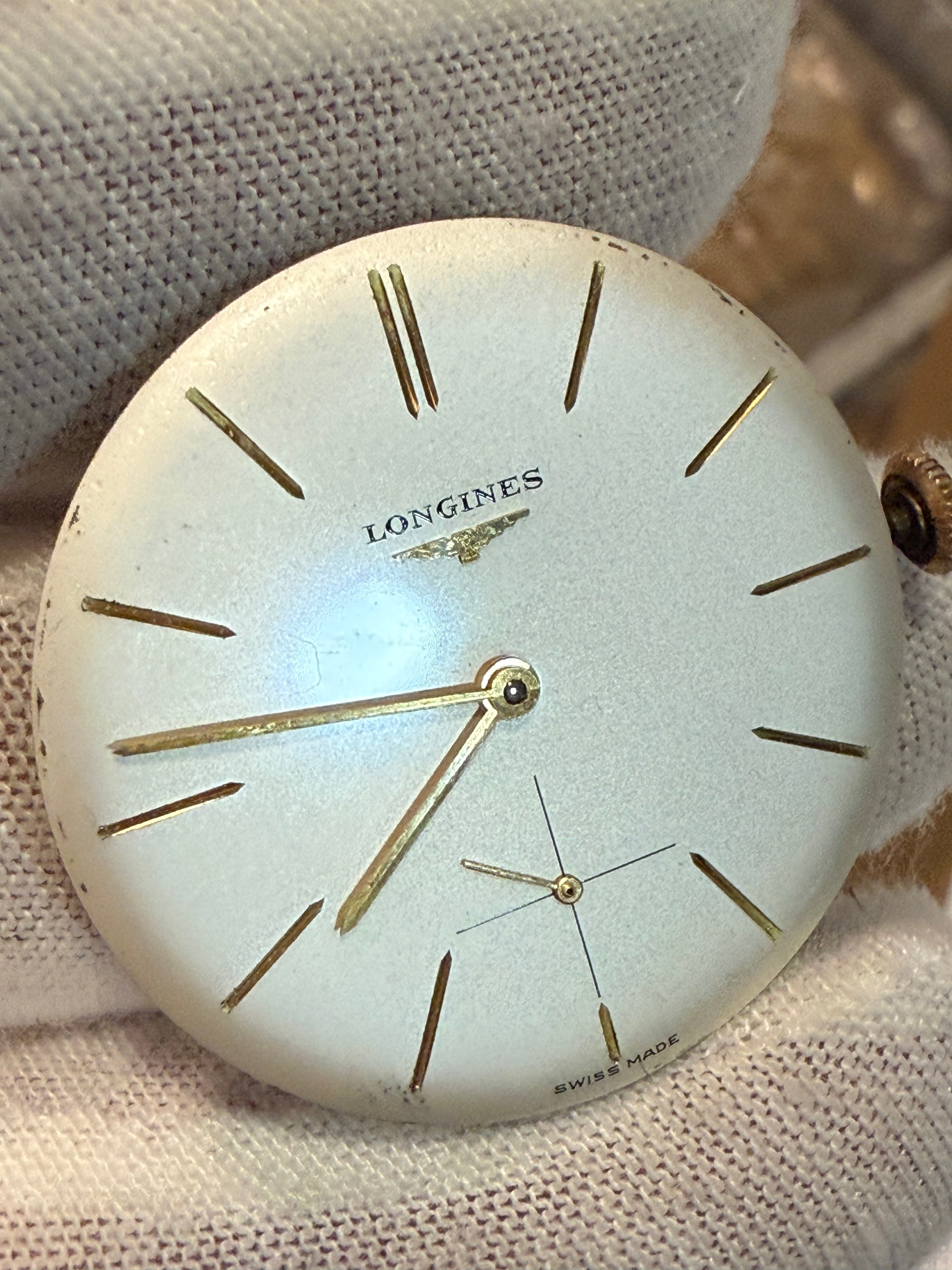 Vintage Longines Caliber 30L – Manual Wind Movement with Original Dial (c. 1958–1959)