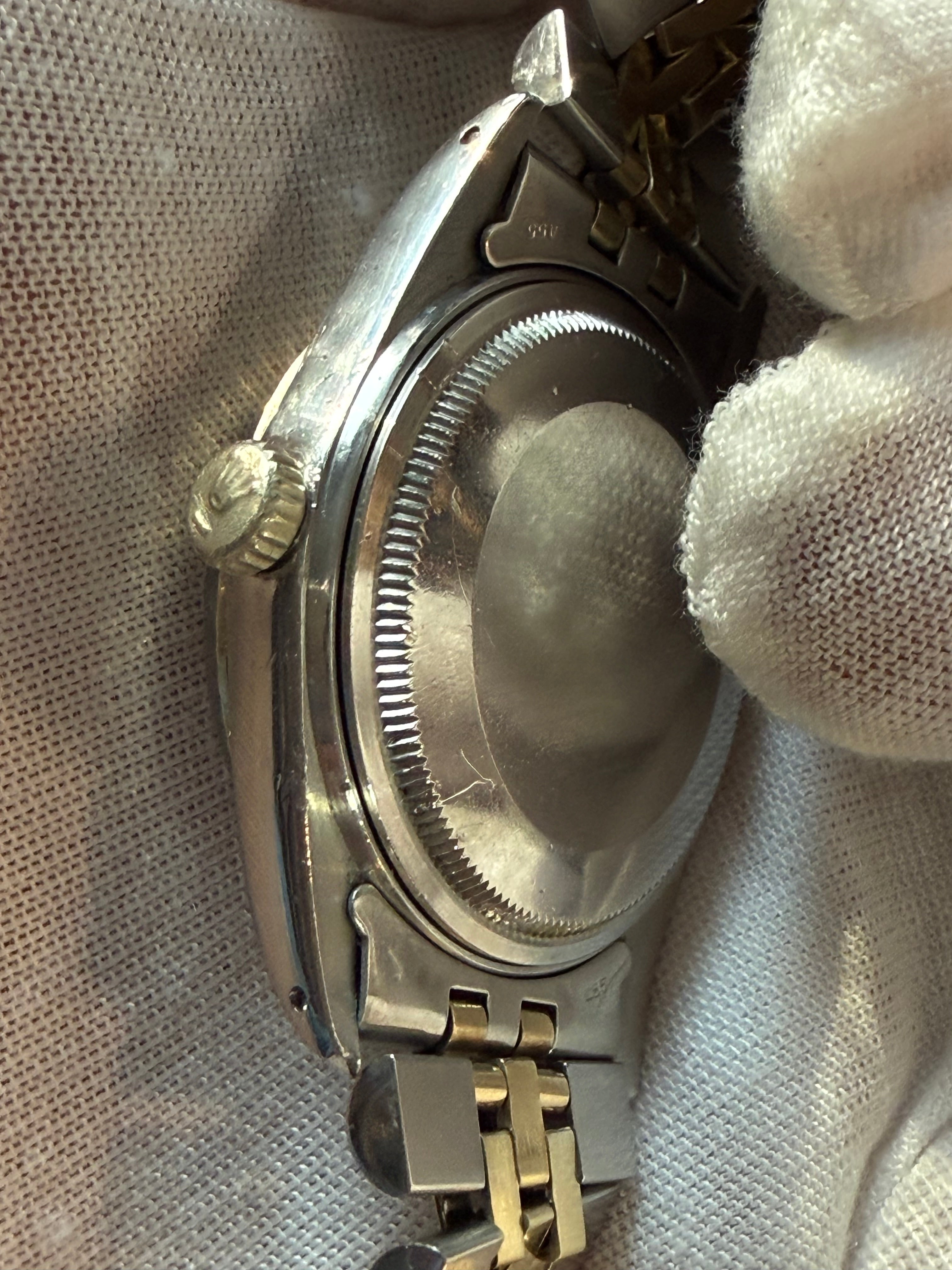 Pre-Oned. Rolex Datejust 16013 – 36mm Steel & 18k Yellow Gold – Automatic 👌⌚