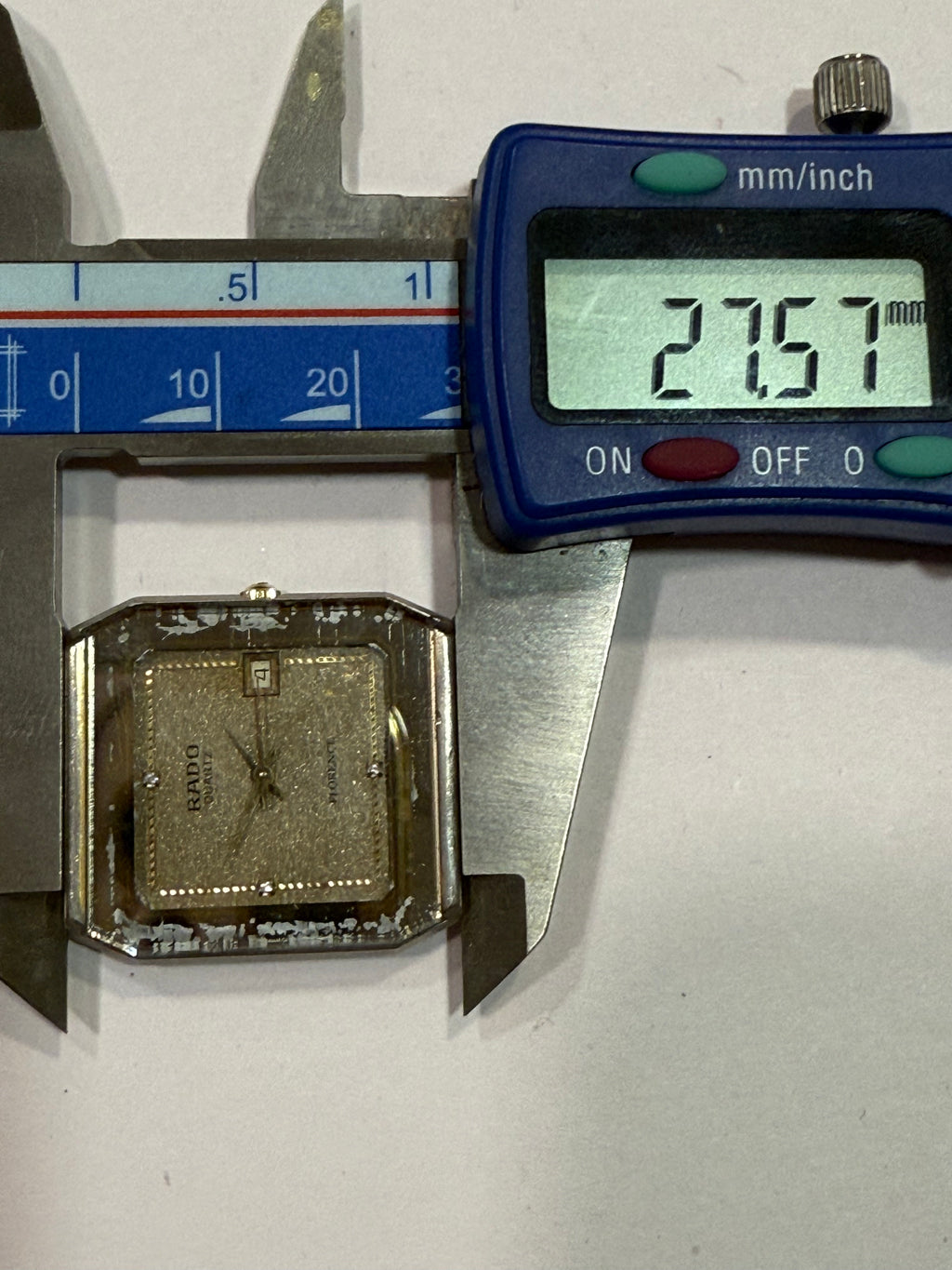 🕰️ RADO FLORENCE – QUARTZ • CASE + MOVEMENT • FOR PARTS