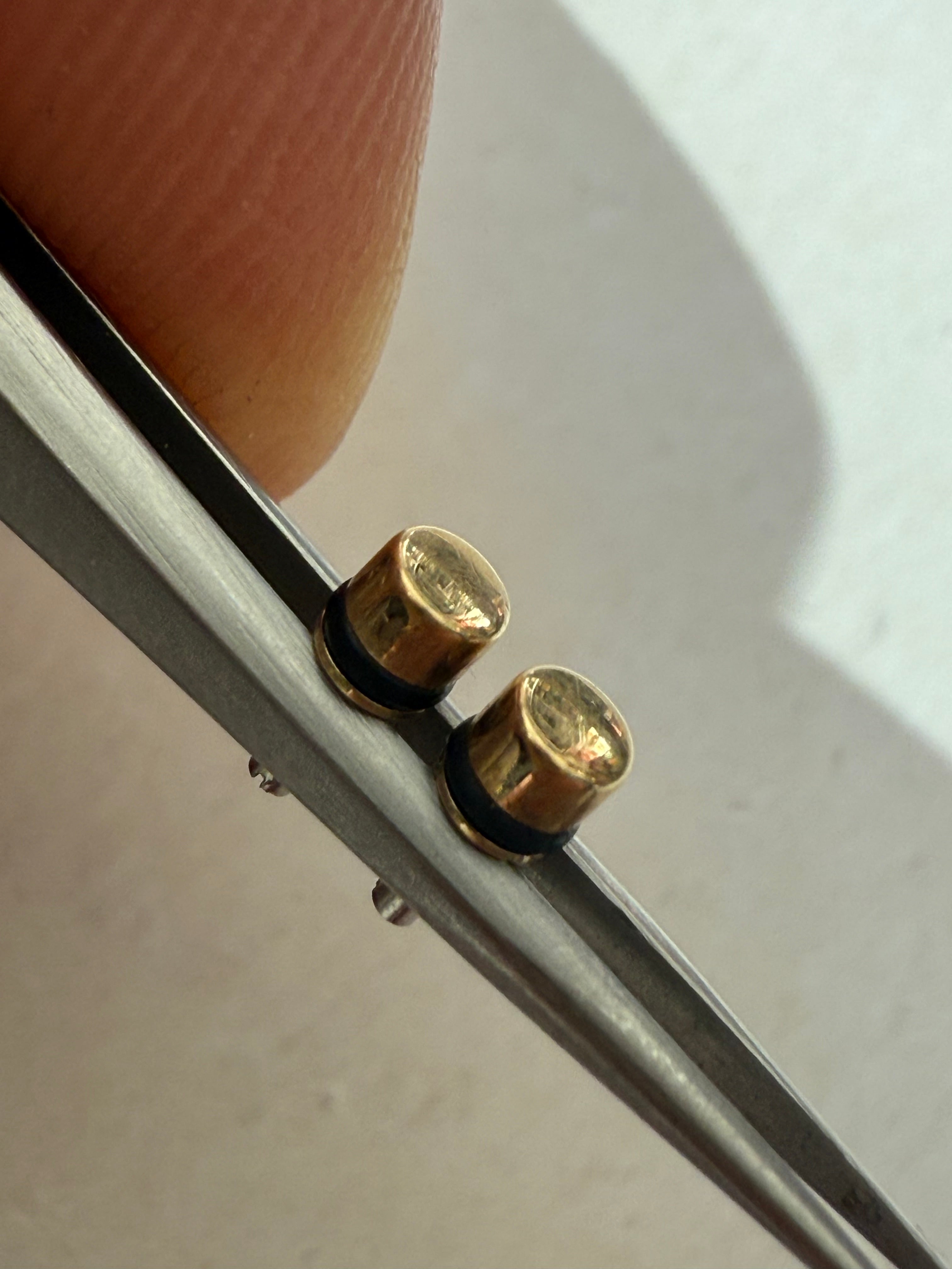 Chronograph Pushers (Set of 2) for Zenith El Primero – Ref. 95.0102.418 (Gold Tone)