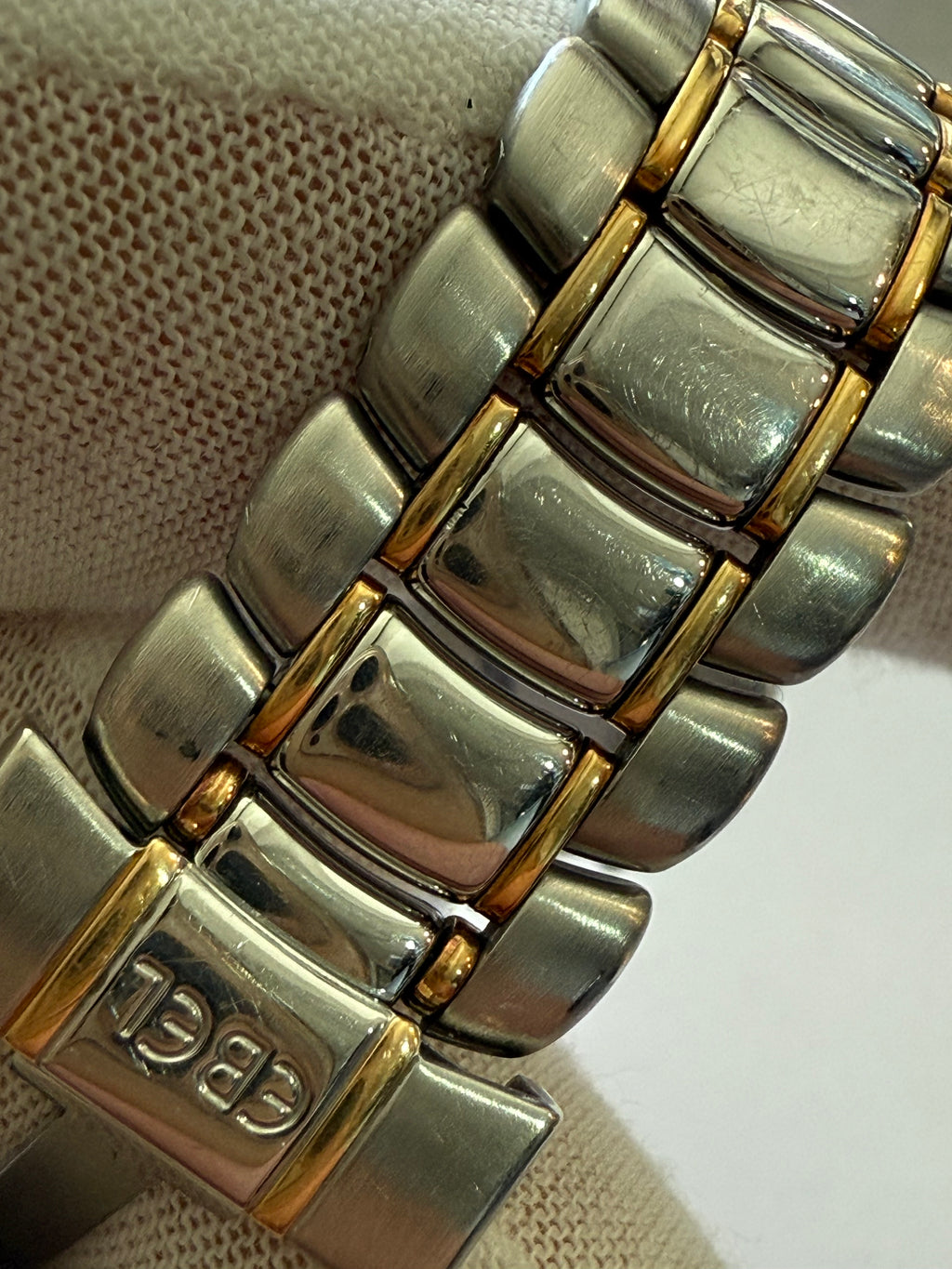 Pre-Owend. EBEL 1911 Automatic Chronograph. Case gold & steel. Cal 137. 👌⌚