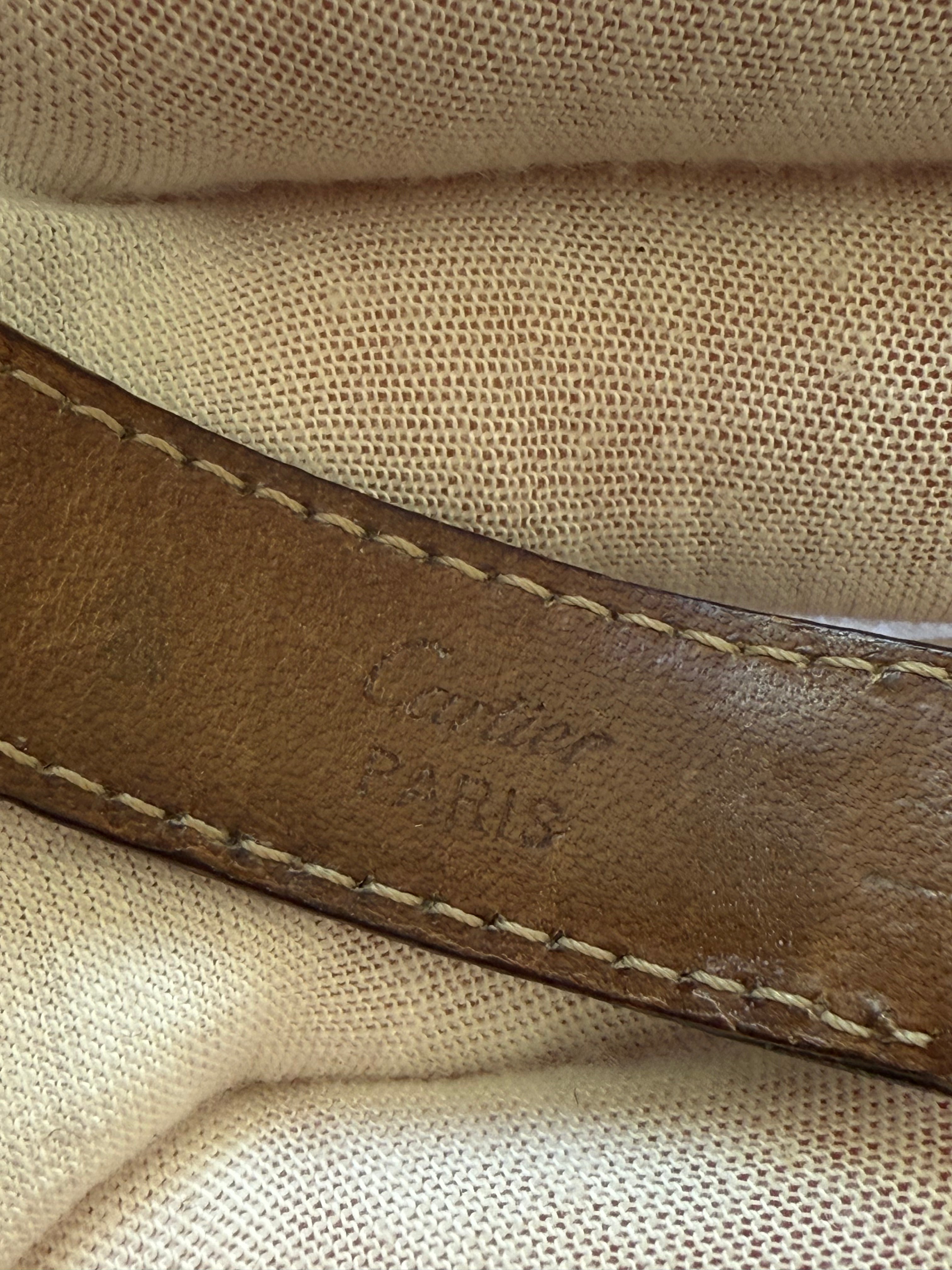 Original Cartier Leather Strap 18mm – Vintage