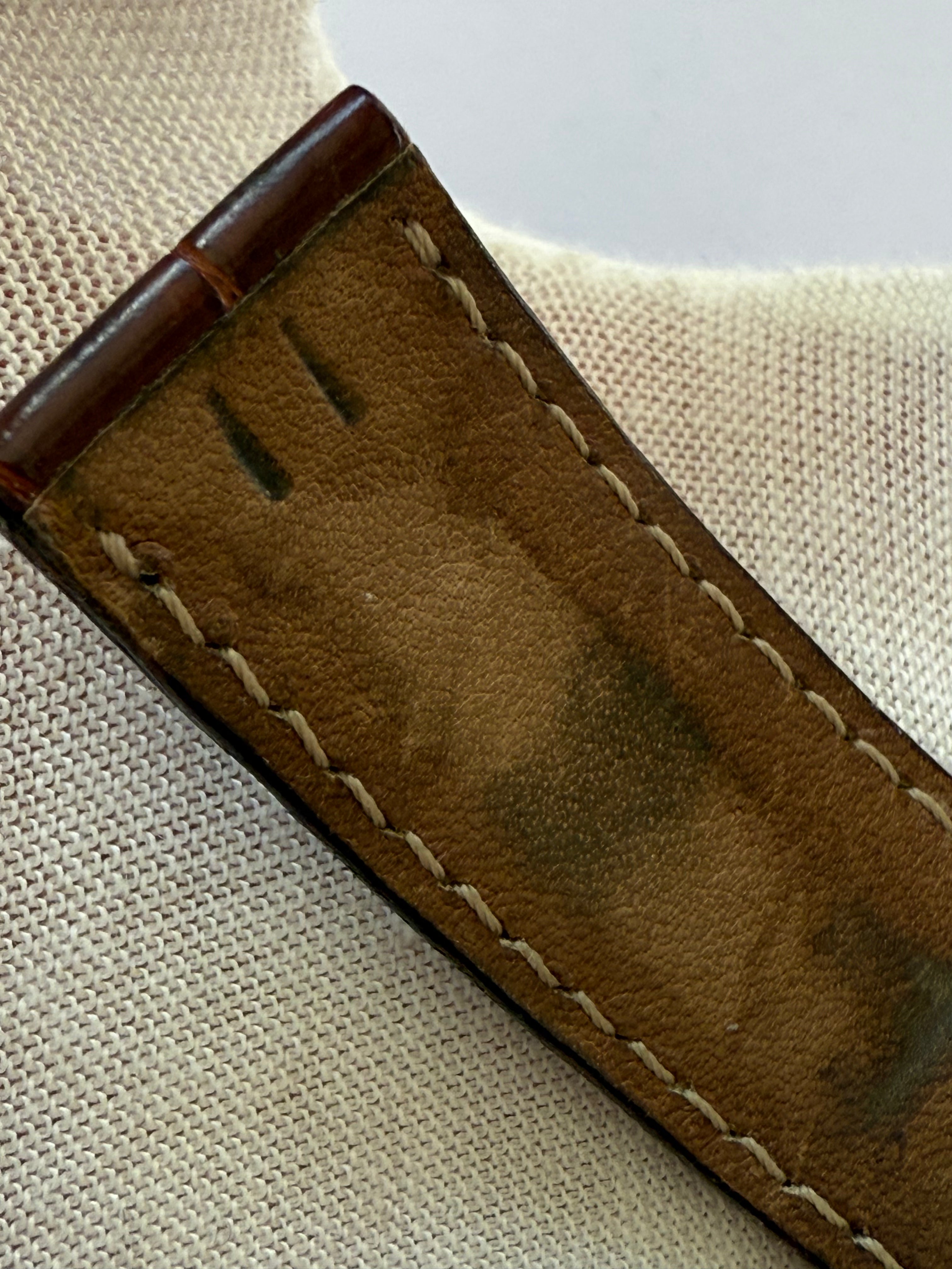 Original Cartier Leather Strap 18mm – Vintage