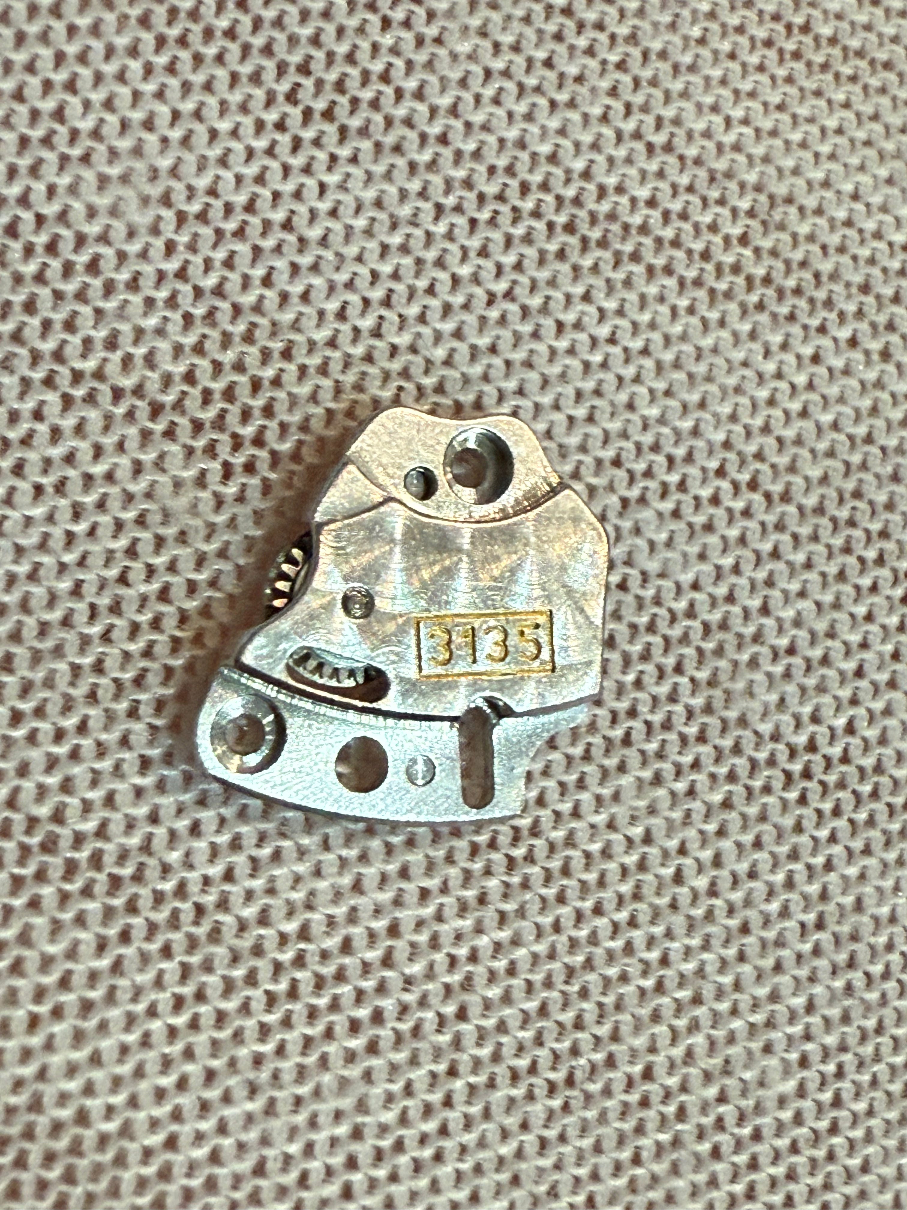For Part. Rolex President Part Cal 3155 Keyless Works Cover Plate – Genuine Rolex Part