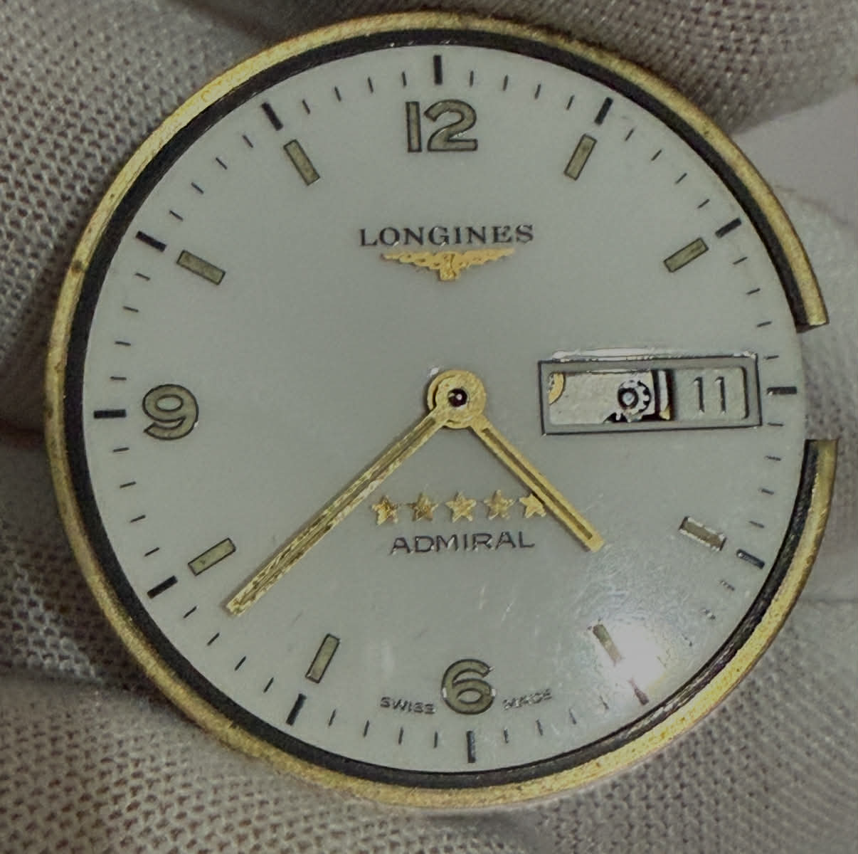 Longines Admiral Movement – Ref. L636.3 Serial Namber 57368077